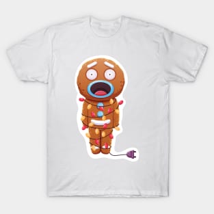 Christmas Sticker, Ginger Man Sticker T-Shirt